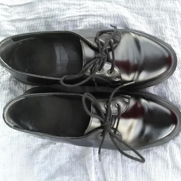 Doc Dr Martens Black 1461 Oxfords Smooth Black - Picture 2 of 4